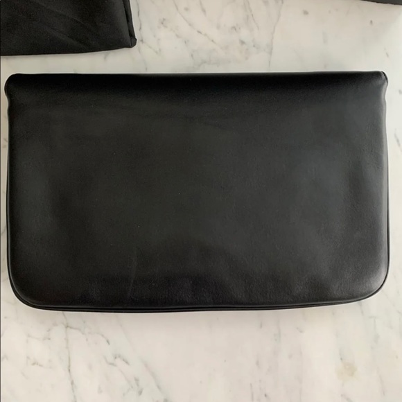 SOLD Chanel Unchained Leather Clutch - Picture 10 of 13